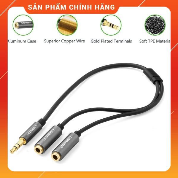 Cáp chia 3.5mm 1 ra 2 UGREEN 10532 dailyphukien