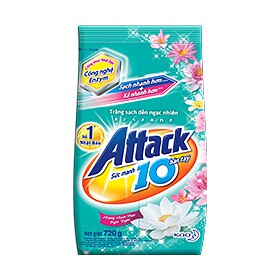Bột giặt Attack Khử mùi - 720 gram
