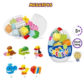 Trứng Lắp Ghép Mega Junior Block Khổng Lồ