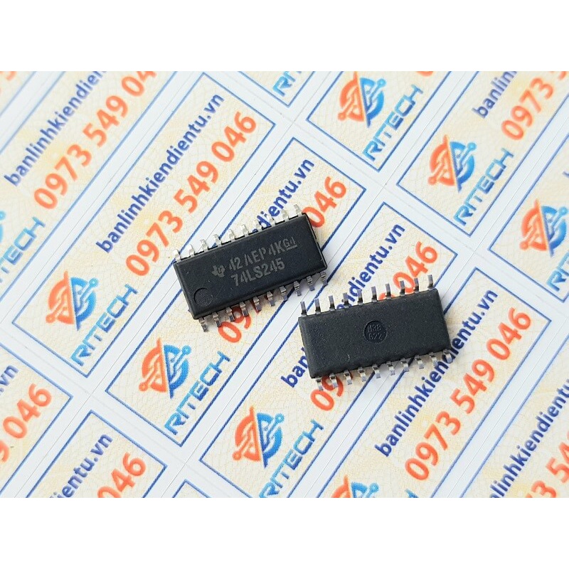 [Combo 3 chiếc] 74LS245 SN74LS245NSR LS245 IC Số SOP-20 Kích Thước 5.2mm