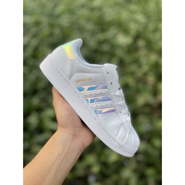 Giày thể thao supper star gót holo