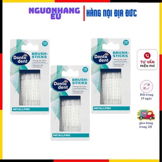 Tăm xỉa răng nha khoa 2 đầu Dontodent Đức 150c