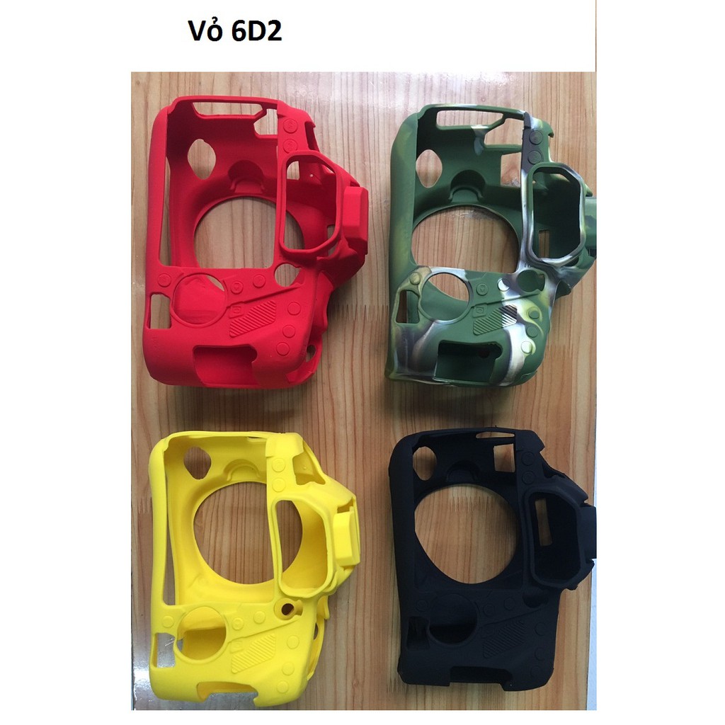 Vỏ cao su - Cover máy ảnh Canon 6D, 6D2