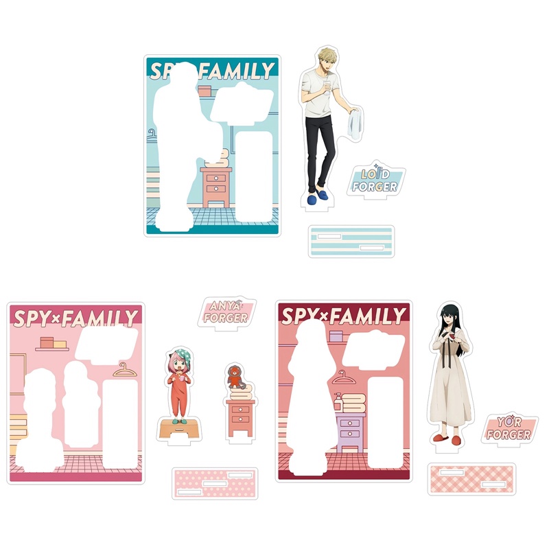 Đồ Chơi Mô Hình Nhân Vật Loid Anya Yor Trong Anime Spy X