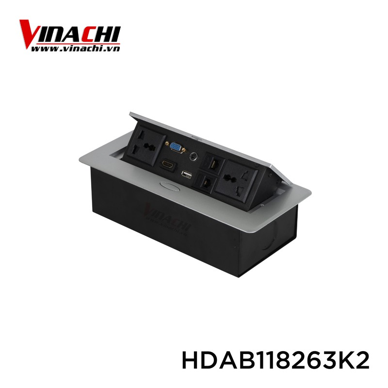 Hộp Điện Âm Bàn - Hộp Điện Âm Bàn Chữ Nhật - 118*263mm