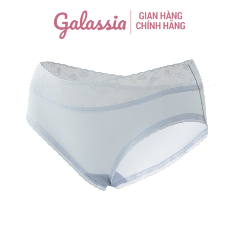 Quần lót nữ cao cấp sexy gợi cảm chíp sịp lụa lạnh kháng khuẩn chống viêm nhiễm HTT0 hàng chính hãng GALASSIA