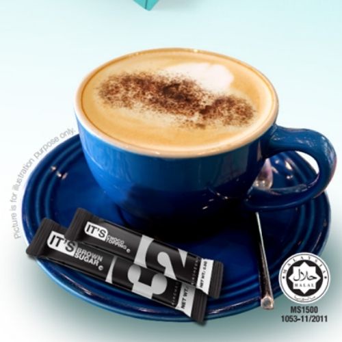 Cà Phê Cappuccino Tự Pha Ly Tiện Dụng Aik Cheong Kèm Bột Rắc Cacao - It's Cappuccino Cup - Nhập Khẩu Malaysia