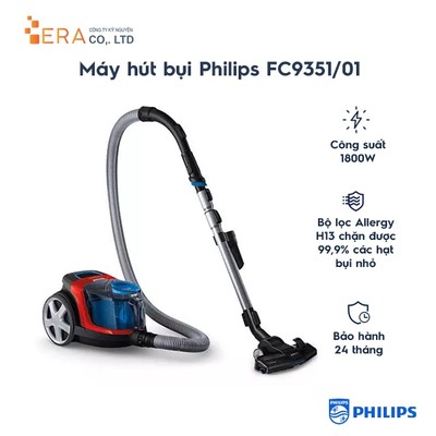 Máy hút bụi Philips FC9351 1900W - Hàng chính hãng