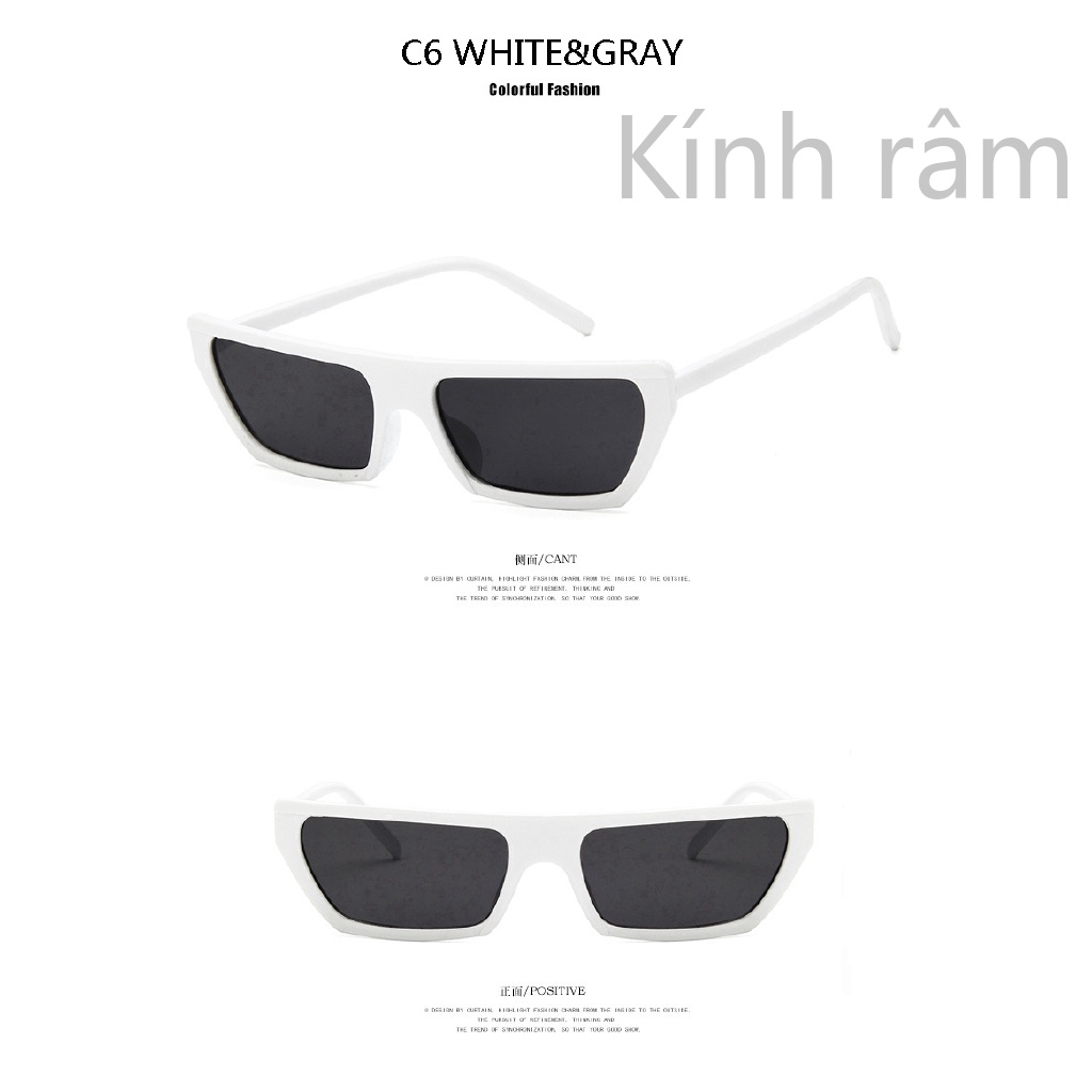 Kính mát thể thao gọng vuông cao cấp cho nam &amp; nữ