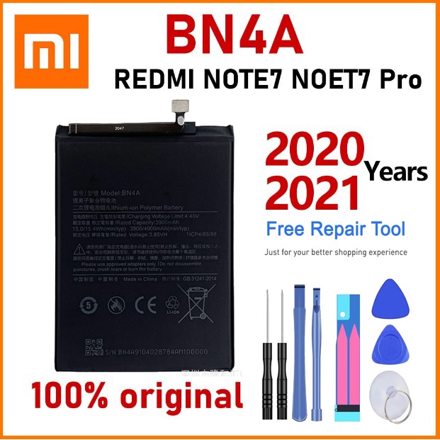 Pin Xiaomi Redmi Note 7 / Note 7 Pro BN4A 4000mAh -Tặng kèm seal và bộ tháo mở