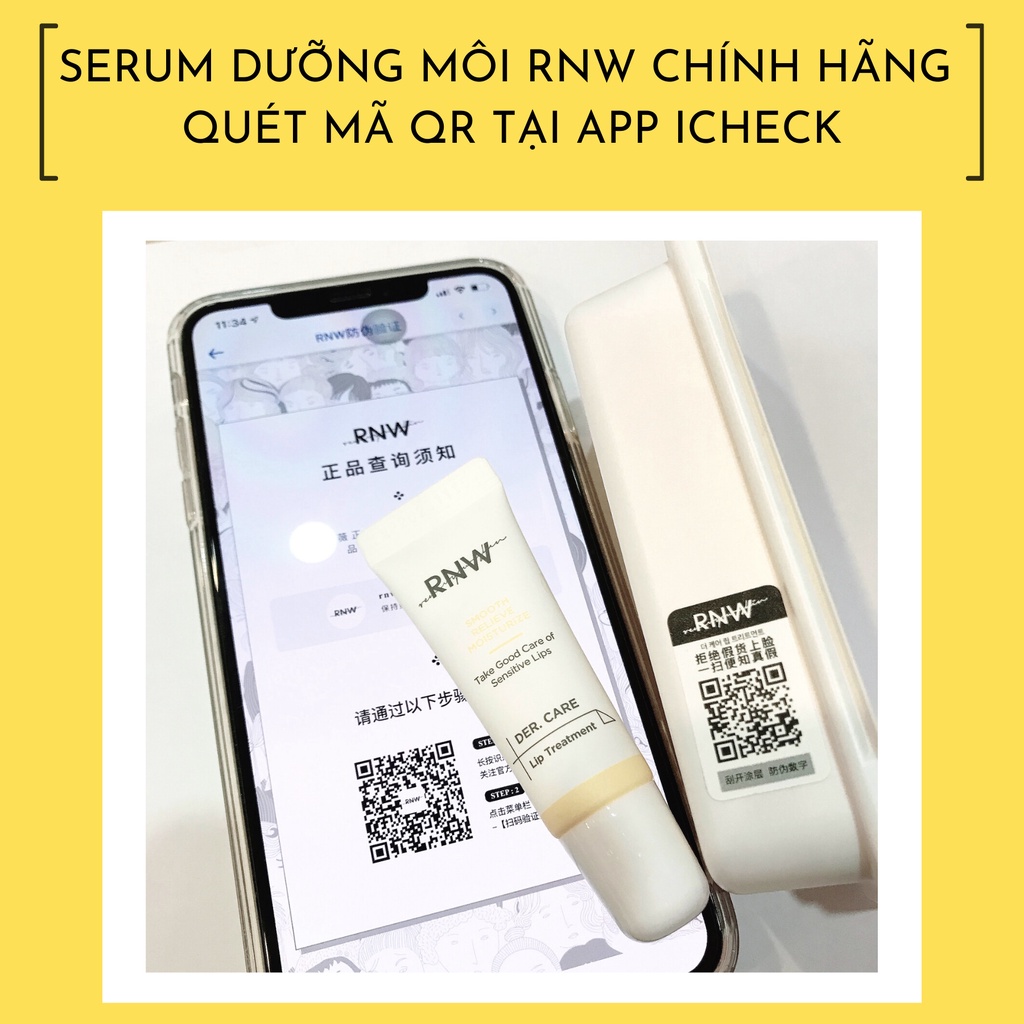 Serum dưỡng ẩm cho môi RNW Lip Treatment nội địa Hàn Quốc