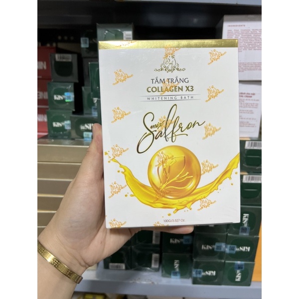 Tắm trắng Mix Saffron Collagen X3 Luxury