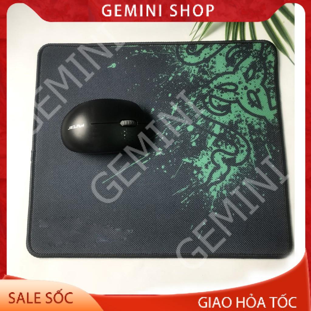 Bàn di chuột Lc25 20 x 25 cm Lót chuột chuyên game Pad chuột khâu viền chắc chắn bền đẹp Gemini Shop