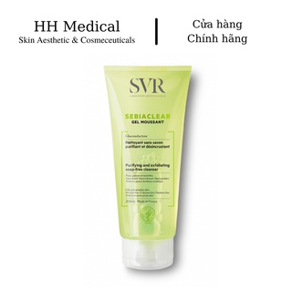 (CHÍNH HÃNG) Gel Rửa Mặt SVR SEBIACLEAR Gel Moussant 200ml – Da Dầu Mụn & Nhạy Cảm