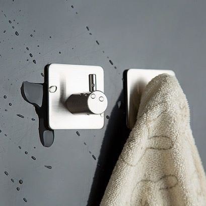 Móc Trụ Inox 304 Oenon ShopNhaPy Dán Tường Siêu Chắc Treo Đồ Đa Năng Cao Cấp