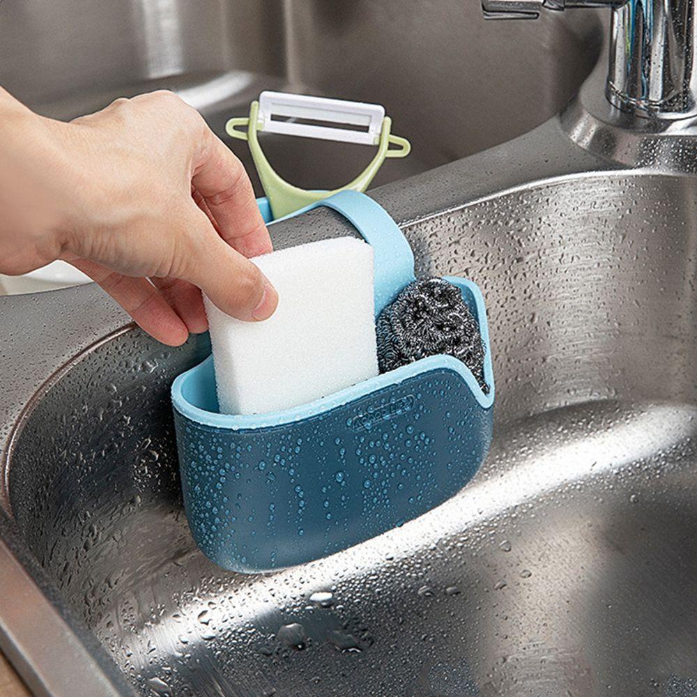 Giỏ Đựng Xốp Rửa Chén / Xà Phòng Gắn Bồn Rửa Nhà Bếp / Nhà Tắm Tiện Dụng