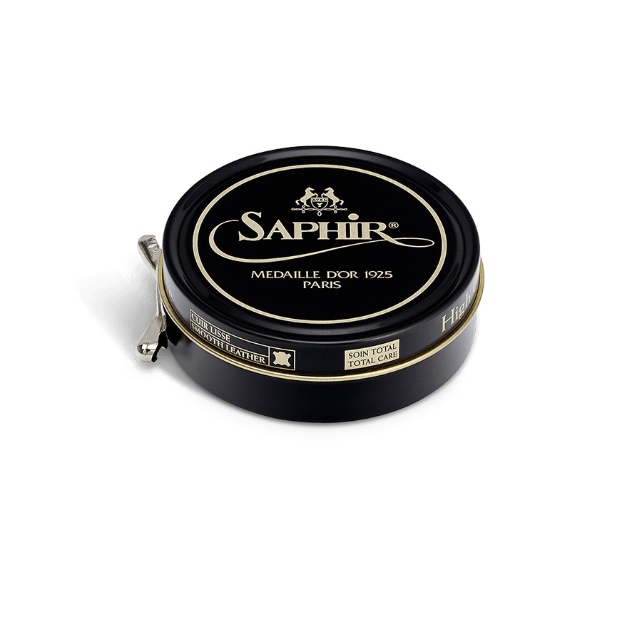 Xi sáp đánh da  Saphir Pate de Luxe MDO (LEATHER CARE, Chăm sóc đồ da)