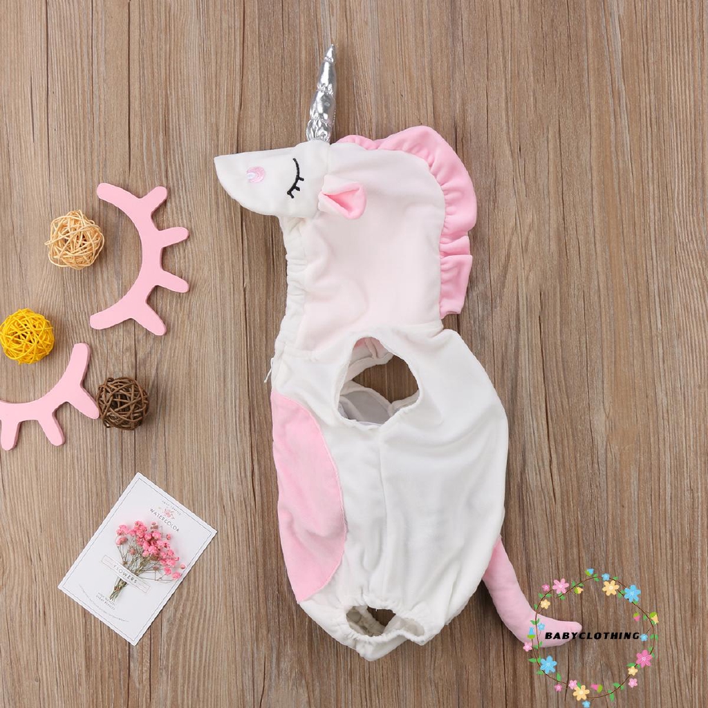 Bộ Bodysuit Một Mảnh Hình Kì Lân Dễ Thương Cho Bé Sơ Sinh