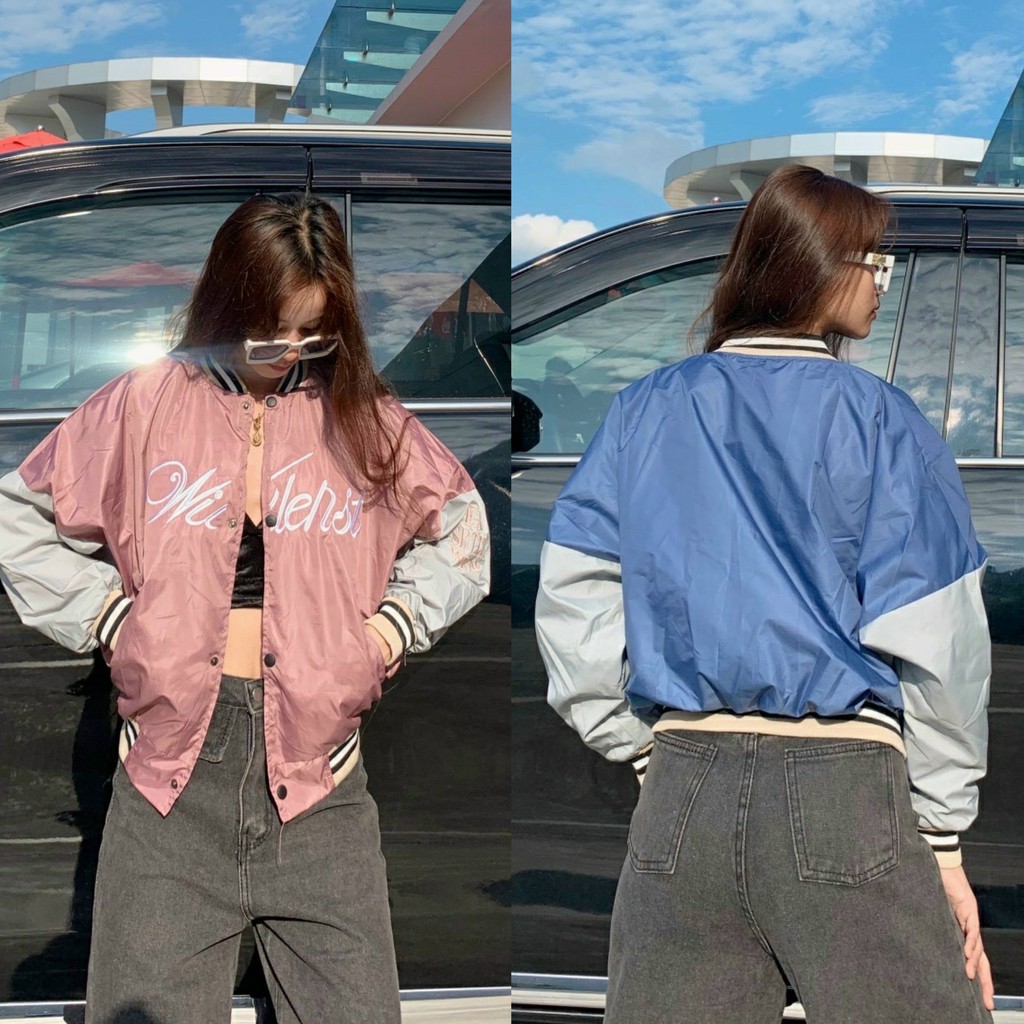 FREESHIP 50K - Áo khoác dù kiểu bomber dù 2 lớp đặc biệt lót Das dày cực đẹp (kèm ảnh thật)