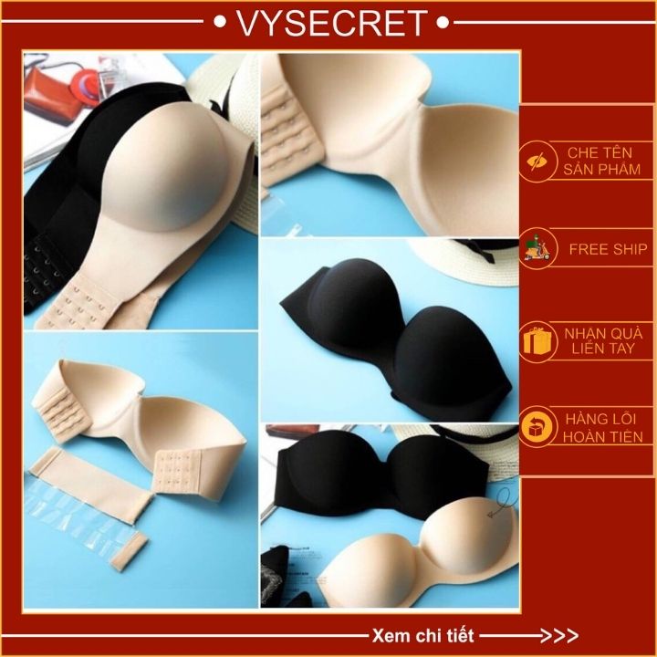 ÁO QUÂY CHỐNG TỤT,ÔM NGỰC,NÂNG NGỰC KÈM DÂY TRONG SAU MẶC VÁY HỞ LƯNG C1425 | BigBuy360 - bigbuy360.vn