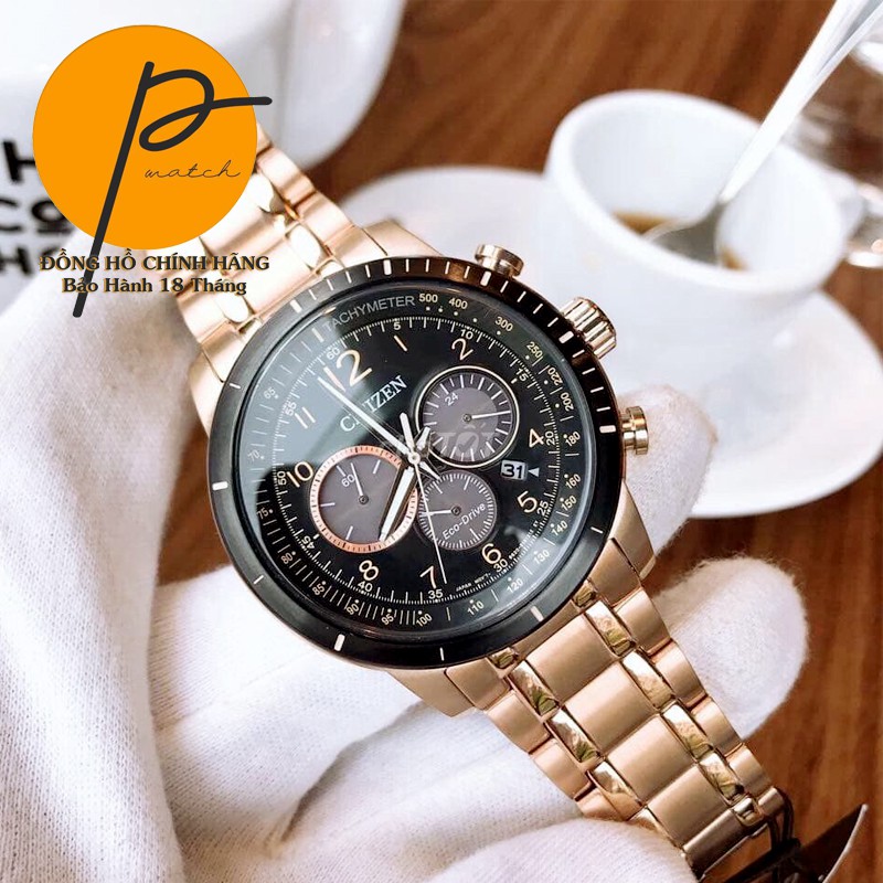 Đồng Hồ Nam Ci.tizen Eco-Drive Pwatch CA4359-55E Chính Hãng