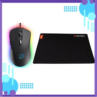 [Tặng mã 50k] Chuột Gaming Dareu EM908 - Led RGB - Có led viền - Bảo hành 24 tháng [Xả kho]