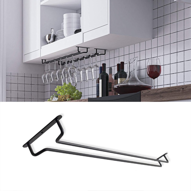 Aoto Giá Đỡ Ly Rượu Thủy Tinh Dưới Tủ Kiểu Dáng Đơn Giản