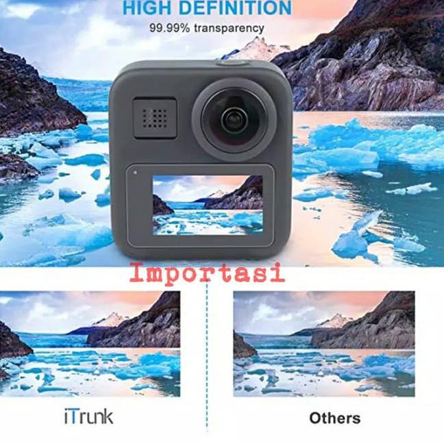 Kính Cường Lực Bảo Vệ Camera Hành Trình Gopro Hero Max 360 Fusion 2