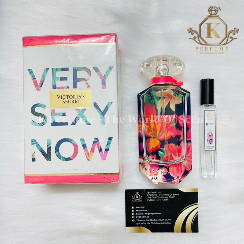 [K Perfume Chính Hãng] Nước Hoa Nữ Victoria’s Secret Very Sexy Now 2017