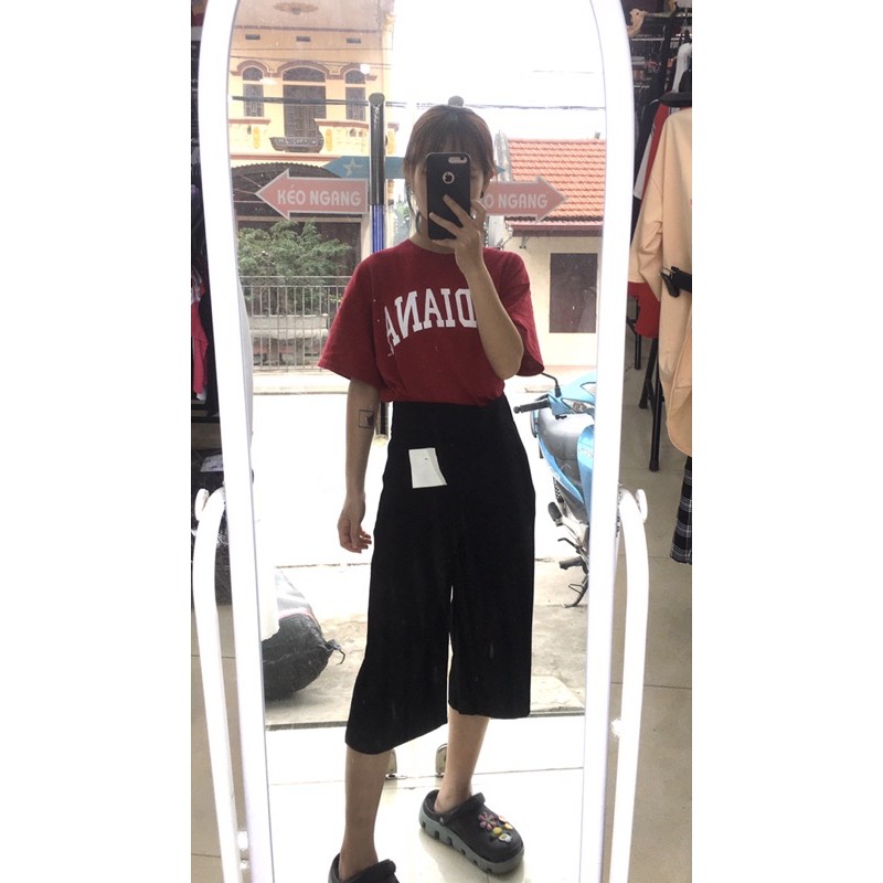 Quần ngố Ống Rộng Chất Tuyết Mưa Quảng Châu siêu đẹp | BigBuy360 - bigbuy360.vn