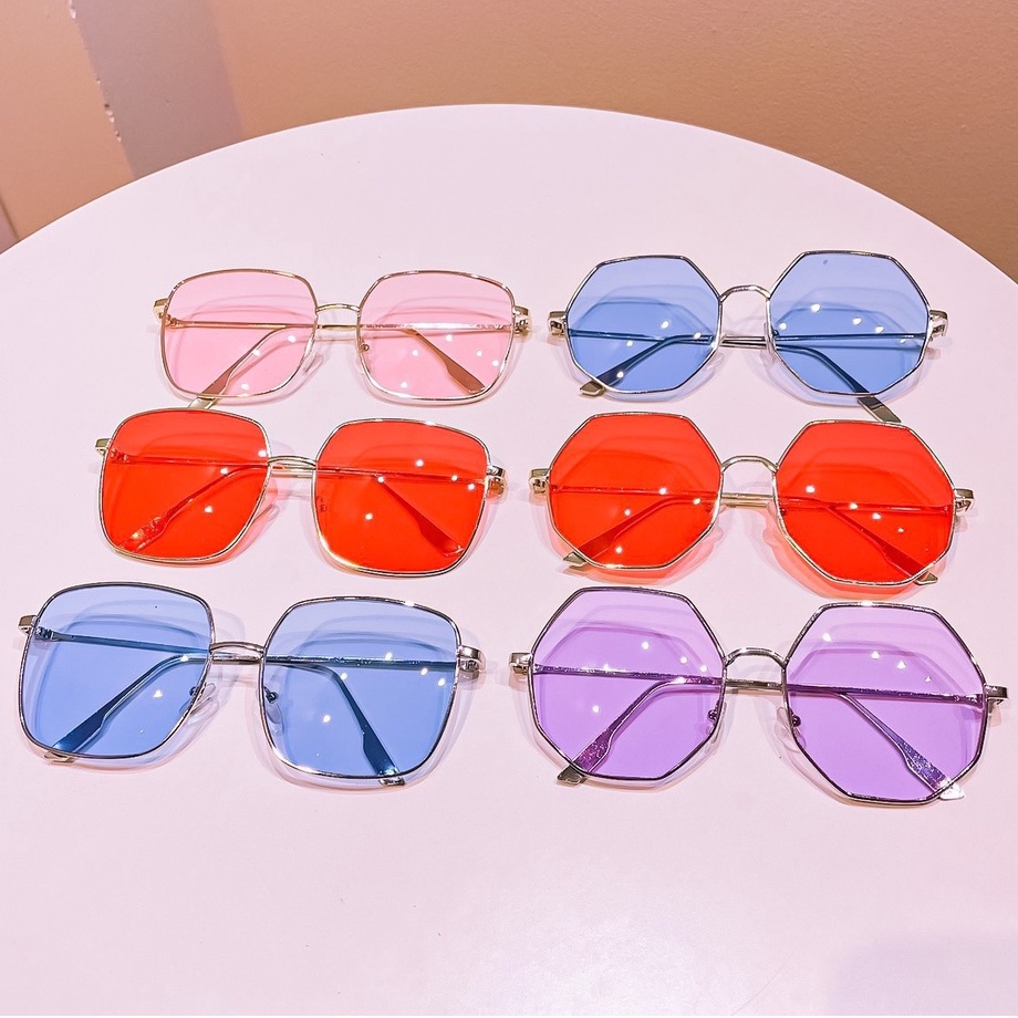 Mắt Kính Thời Trang Siêu Cấp 593 2 Form Vuông Và Lục Giác Phiên Bản Giới Hạn Sang Chảnh - Hazo