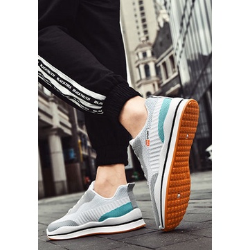 Giày thể thao nam sneakers BKN Sport vải thoáng khí ( có 2 mầu )