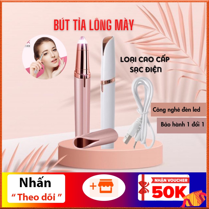 Xả kho giá sỉ bút tỉa lông mày lông tơ mặt ria mép - Máy tỉa lông mày sạc điện cao cấp hàng nhập