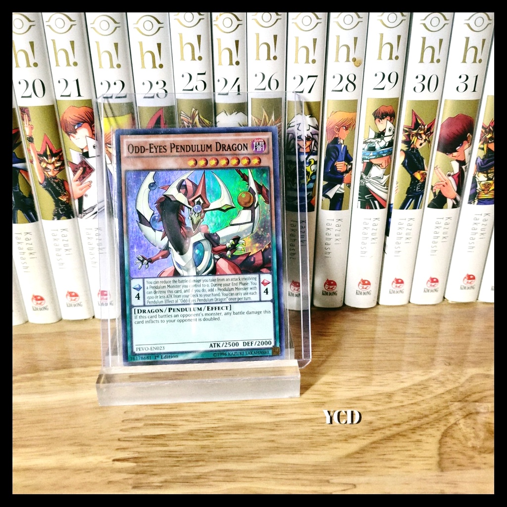Thẻ bài yugioh chính hãng Odd-Eyes Pendulum Dragon – Super Rare