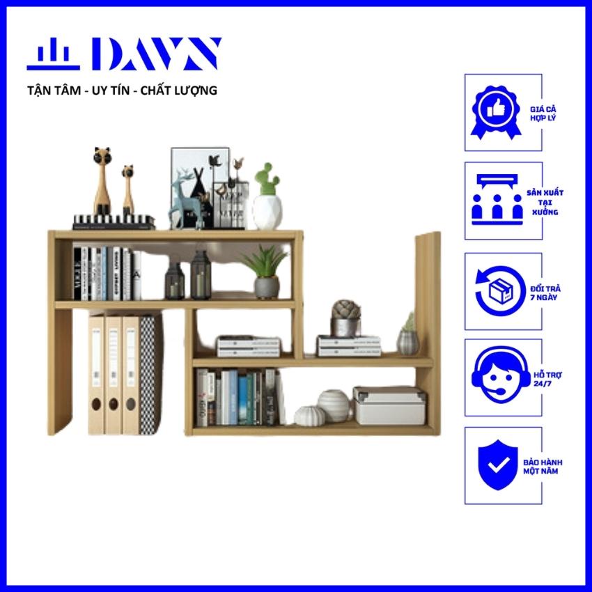 Kệ sách để Bàn làm việc, bàn học đa năng DAVN DA106 màu Vân gỗ, Trắng, Xanh cô ban, giá cả hợp lý, phong cách hiện đại.