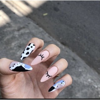 Nail Box Móng úp thiết kế cá tính beo