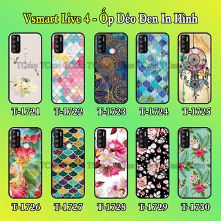 Ốp lưng Vsmart Live 4 dẻo đen in hình Tổng Hợp Mẫu Đẹp