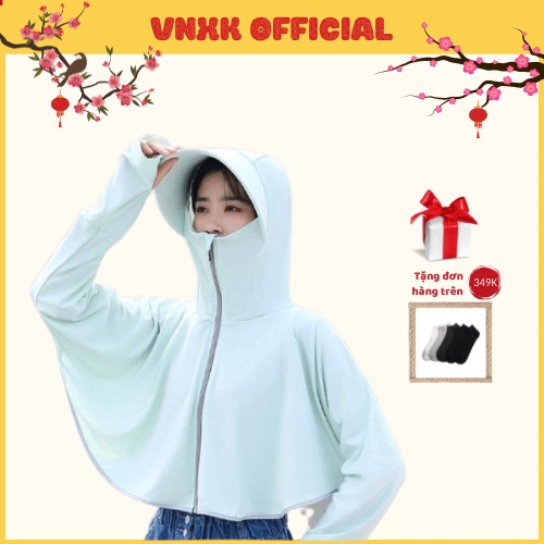 Áo chống nắng kiểu dáng cánh dơi thời trang