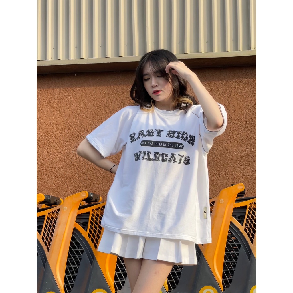 Áo Thun Cotton 100% HIGHT TEE Form Rộng Unisex Nam Nữ (Ảnh Thật/Có Sẵn) | BigBuy360 - bigbuy360.vn