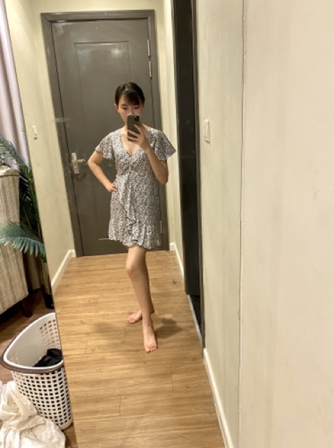 Thanh lý váy chấm bi ZARA