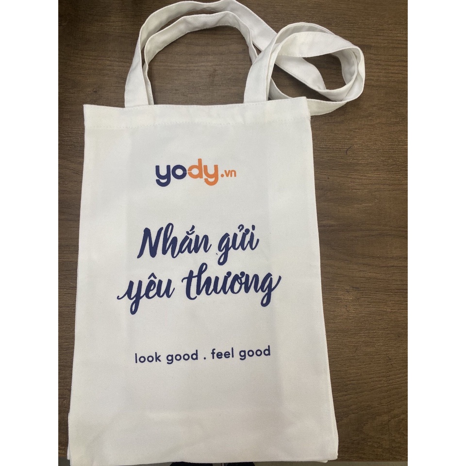 Túi vải tote YODY hình thỏ dễ thương ZTMT (Giao ngẫu nhiên)