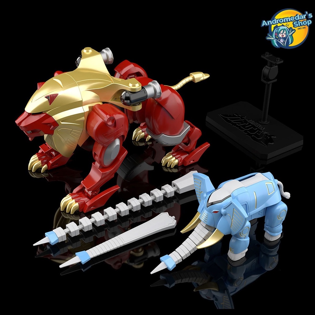 [Đặt trước] [P-Bandai] Mô hình lắp ráp SMP Shokugan Modeling Project Gaoranger Gaolion & Gaoelephant