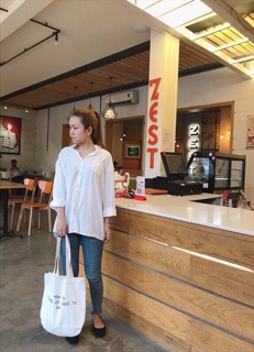 Áo sơ mi fom rộng