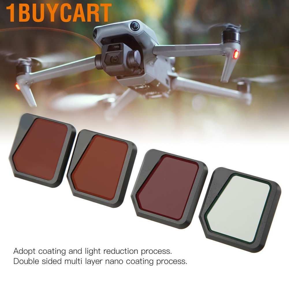 1 bộ lọc ống kính máy ảnh 4 trong CPL ND16 ND32 ND64 cho DJI Mavic 3
