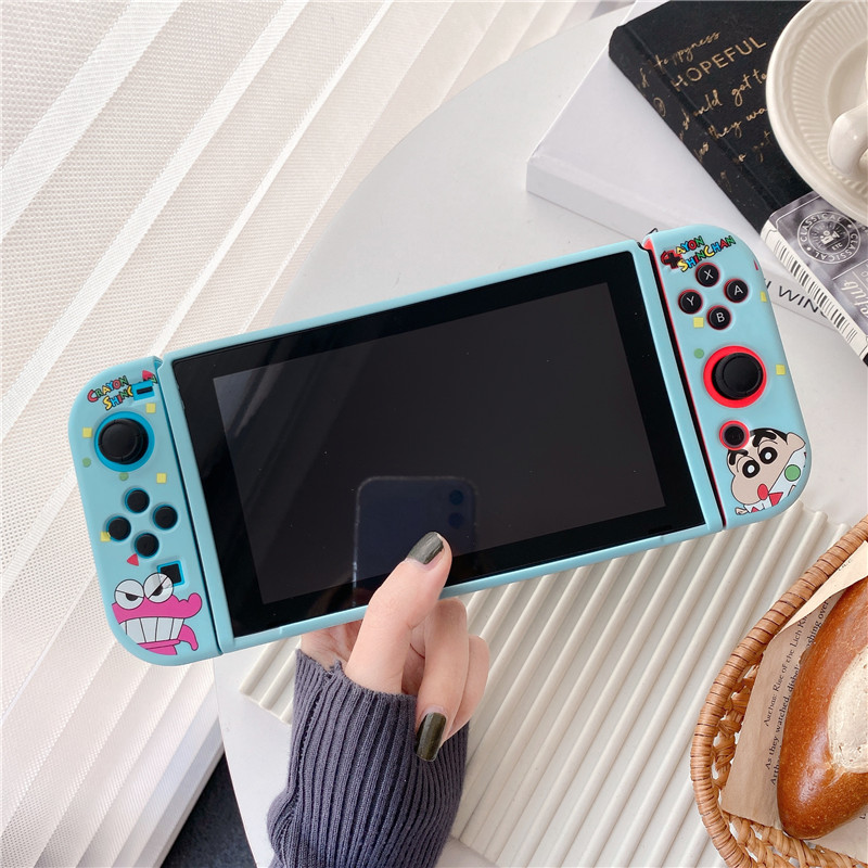 Ốp mềm bảo vệ máy chơi game cầm tay Nintendo Switch họa tiết hoạt hình