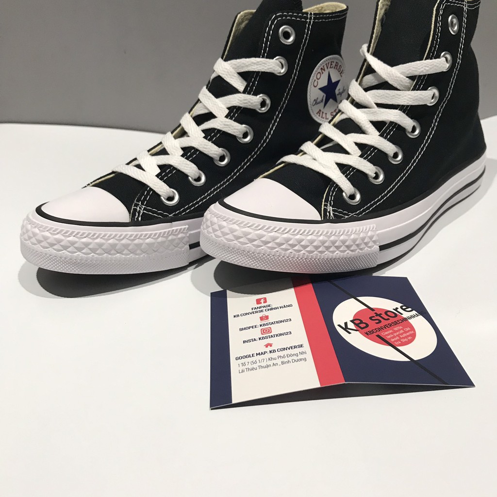 Giày converse Classic Hi đen