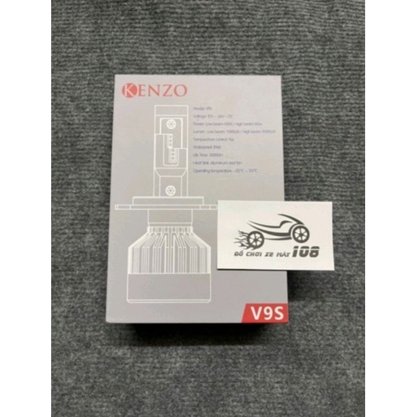 Kenzo V9S - Đèn Led Siêu Sáng Mới Nhất .Hàng chính hãng