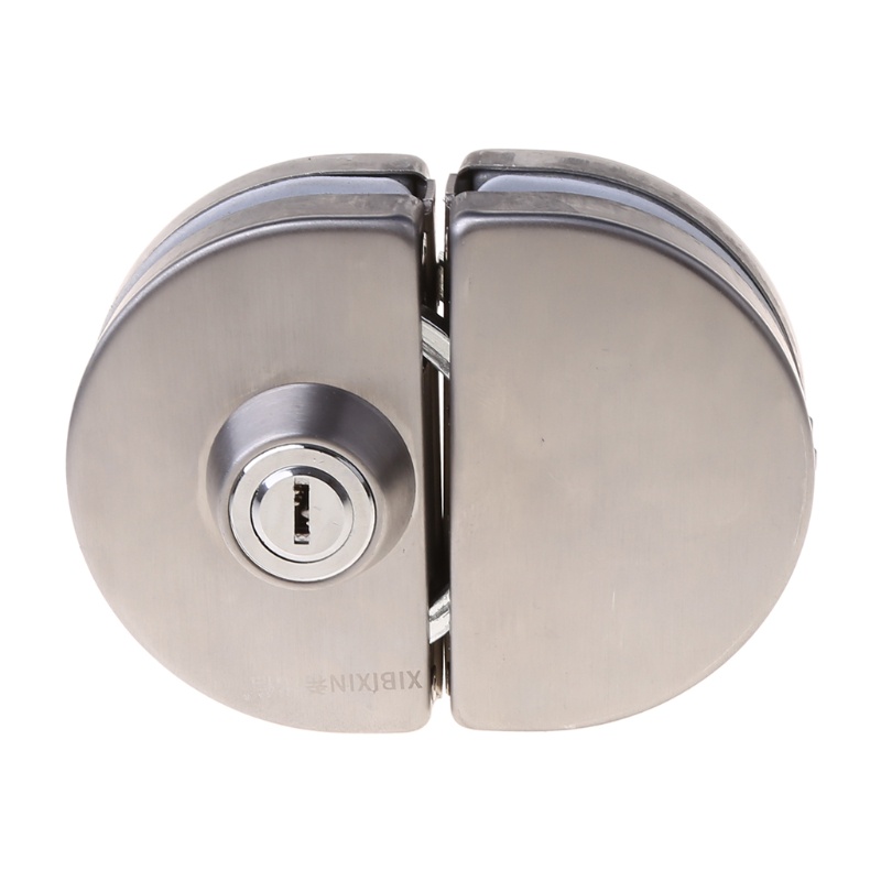 Khóa Cửa Kính Bằng Thép Không Gỉ Thiết Kế Hai Khóa Trượt Tiện Dụng