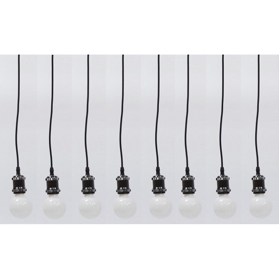 Bộ 8 dây đèn thả cổ điển bóng tròn trang trí G80 7W