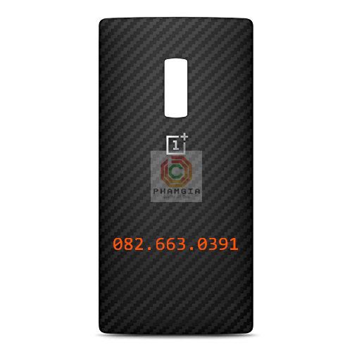 Miếng dán mặt lưng skin carbon Oneplus 2T